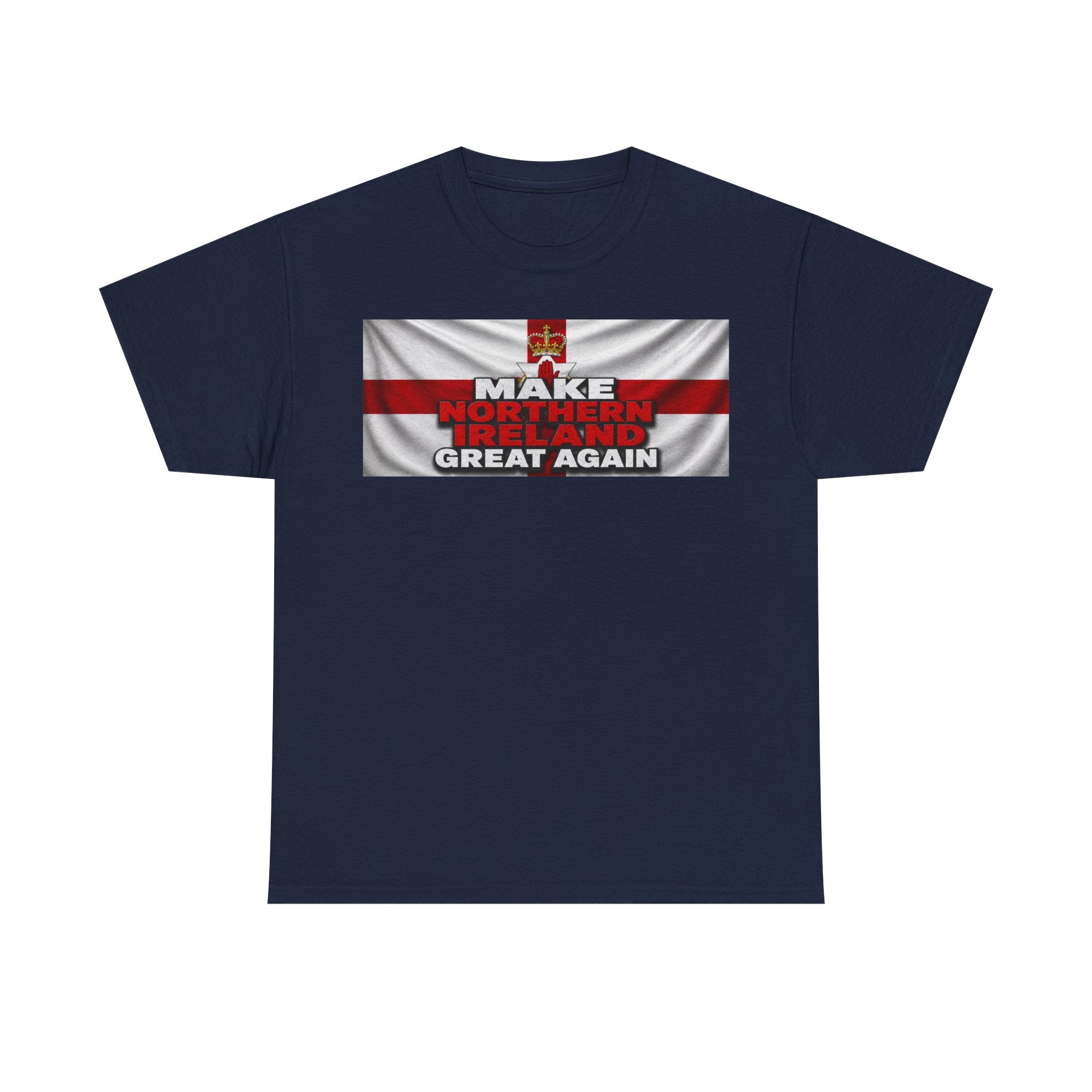Northern Ireland Collage Tee — "Make Northern Ireland Great Again" Graphic T-Shirt