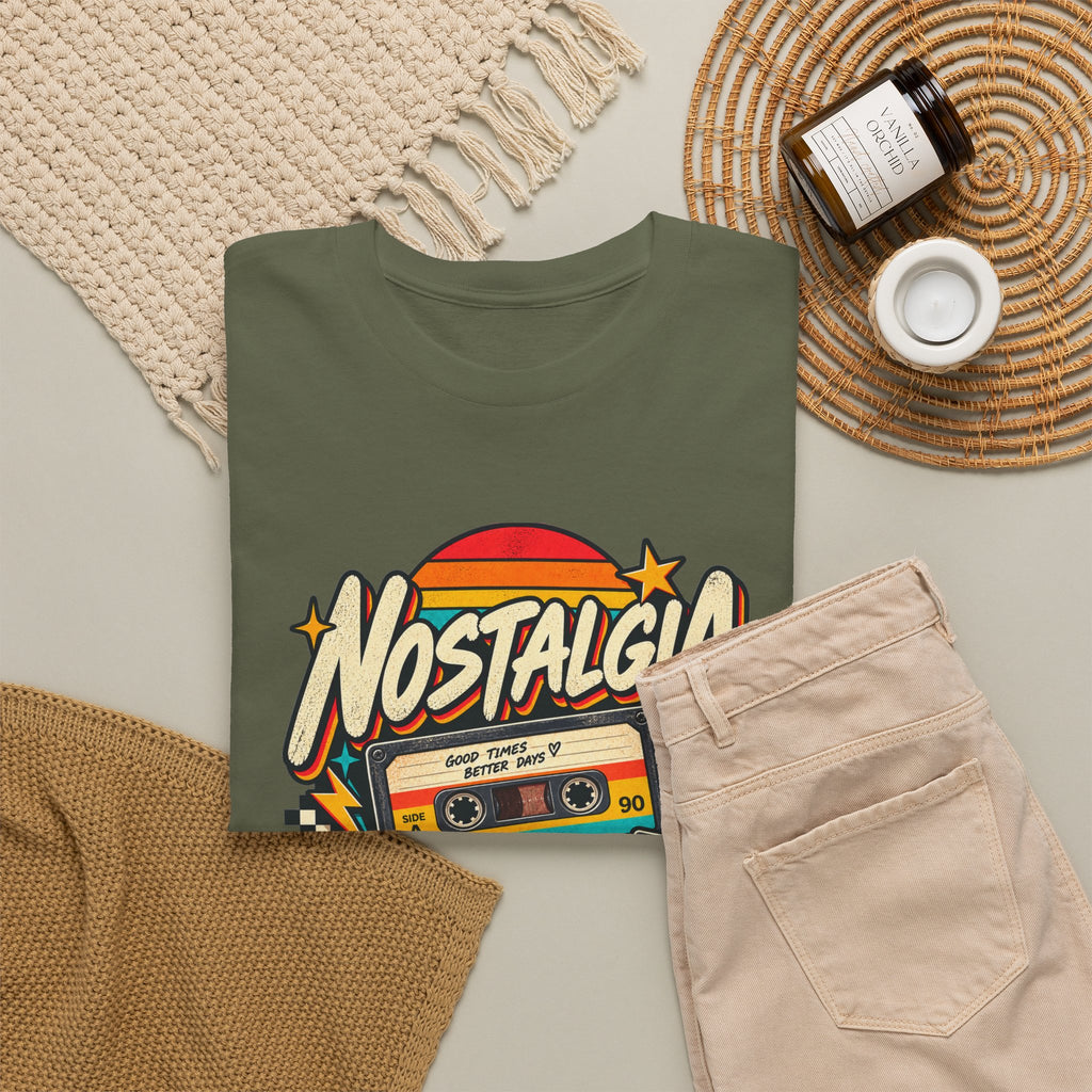 Nostalgia Never Gets Old Unisex Heavy Cotton Tee