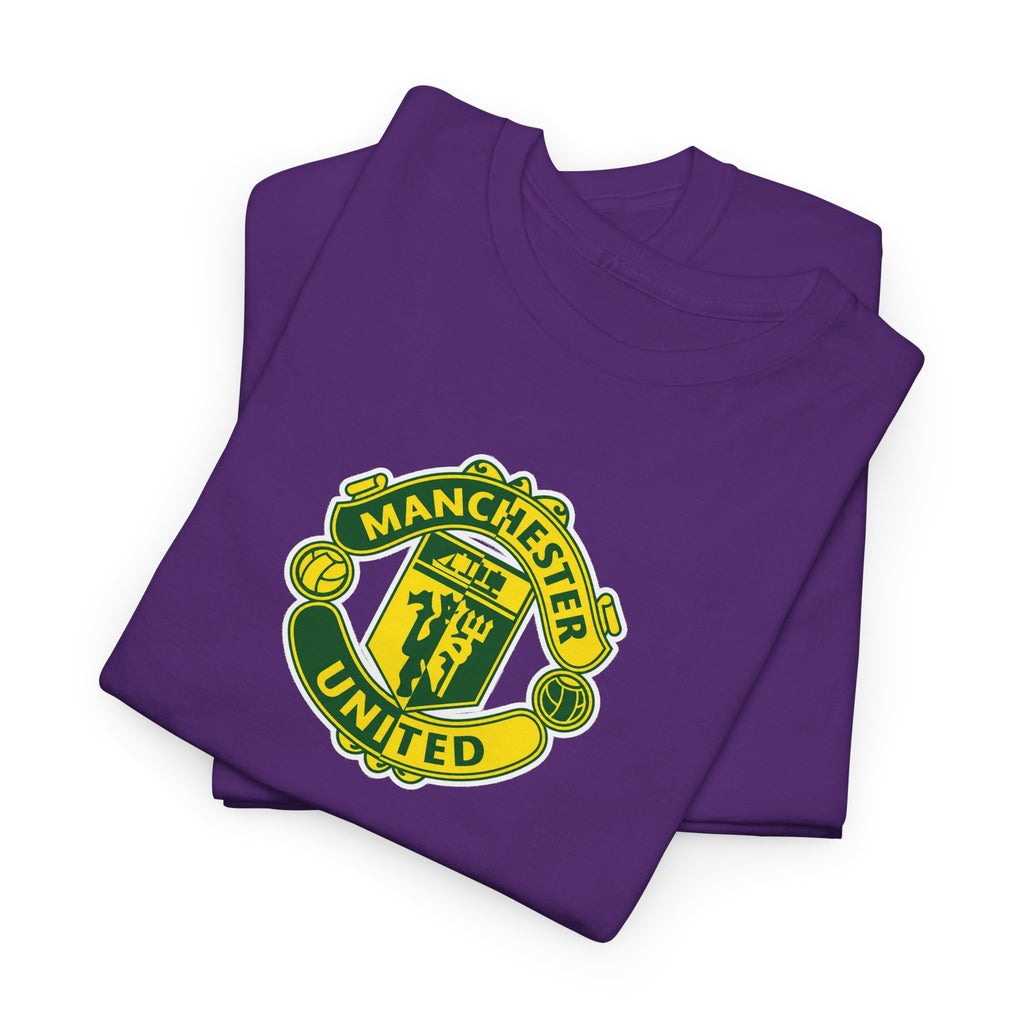 Manchester United Retro Crest Cotton T-Shirt
