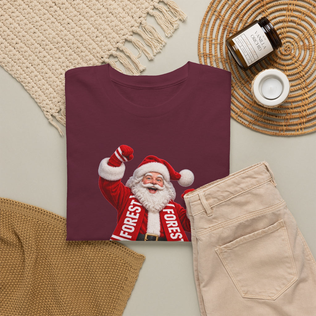 Nottingham Forest Santa Claus Dancing T‑Shirt — Vintage Christmas Holiday Tee