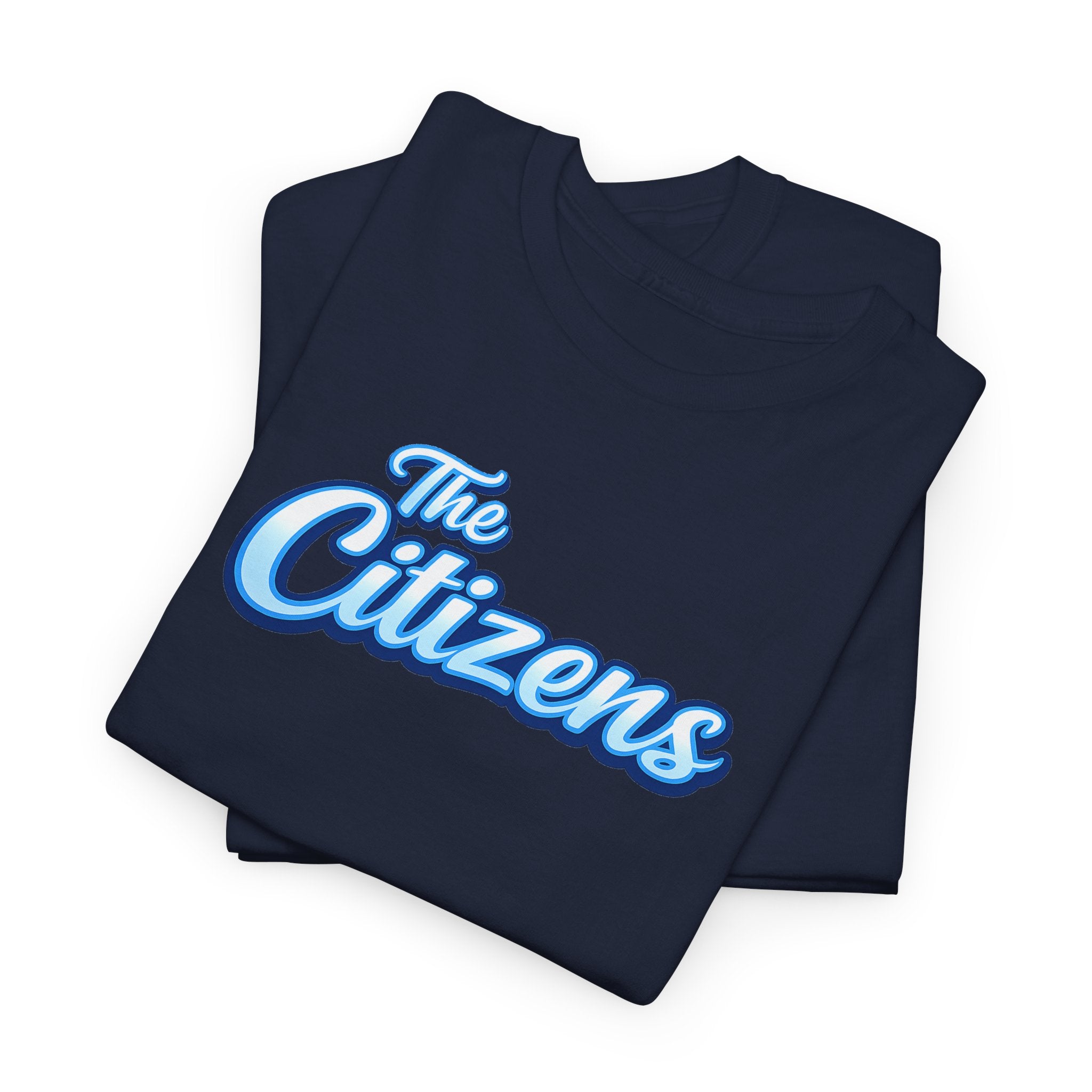 The Citizens Graphic Tee — Retro Script Logo T-Shirt