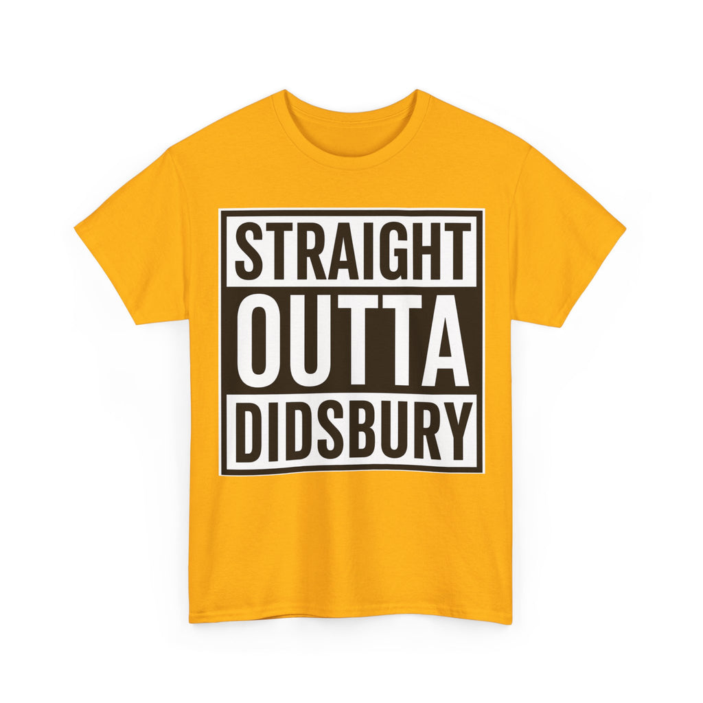 Straight Outta Didsbury T‑Shirt — Graphic City Pride Tee