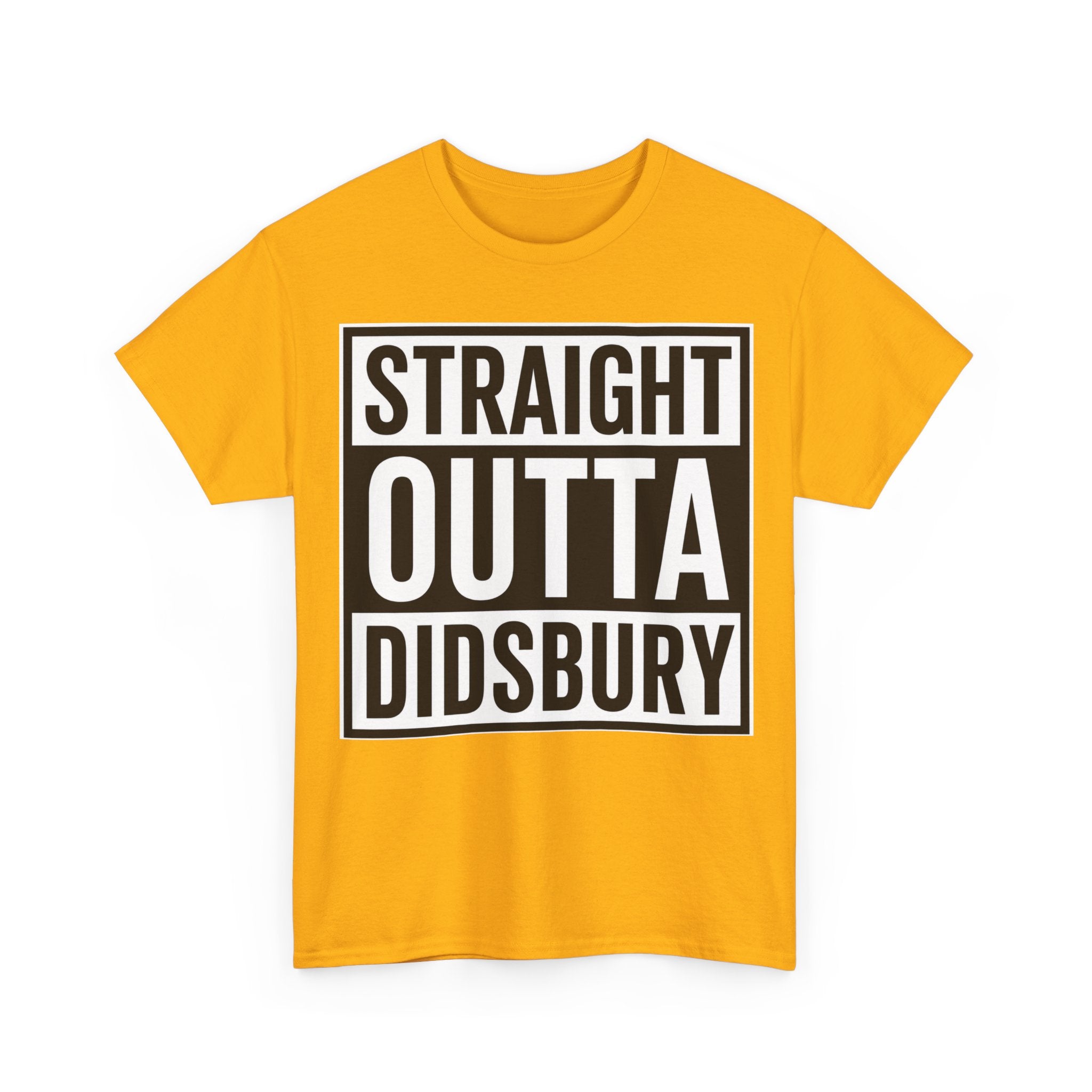 Straight Outta Didsbury T‑Shirt — Graphic City Pride Tee