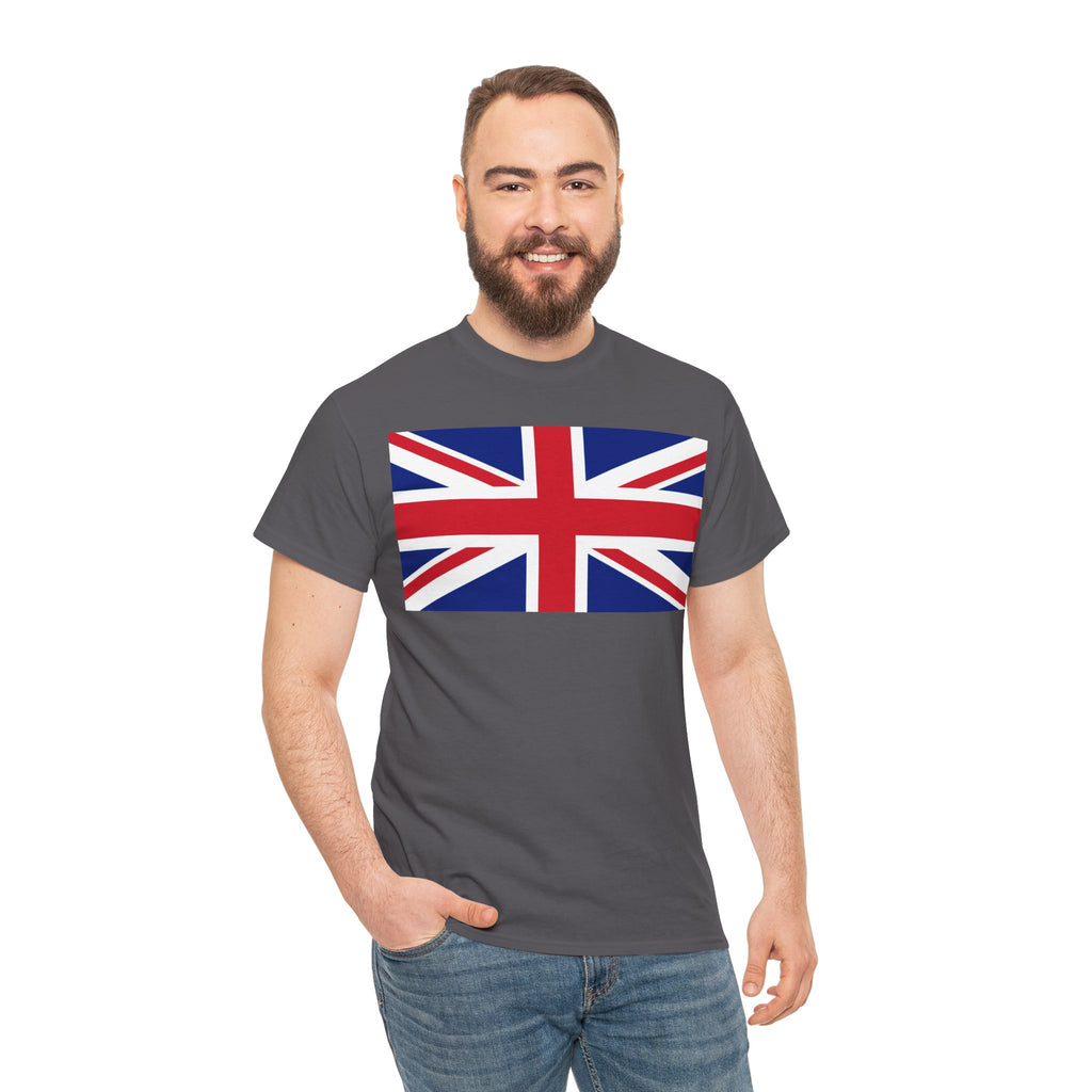 Union Jack Flag T‑Shirt — British Flag Tee for UK Pride & Travel