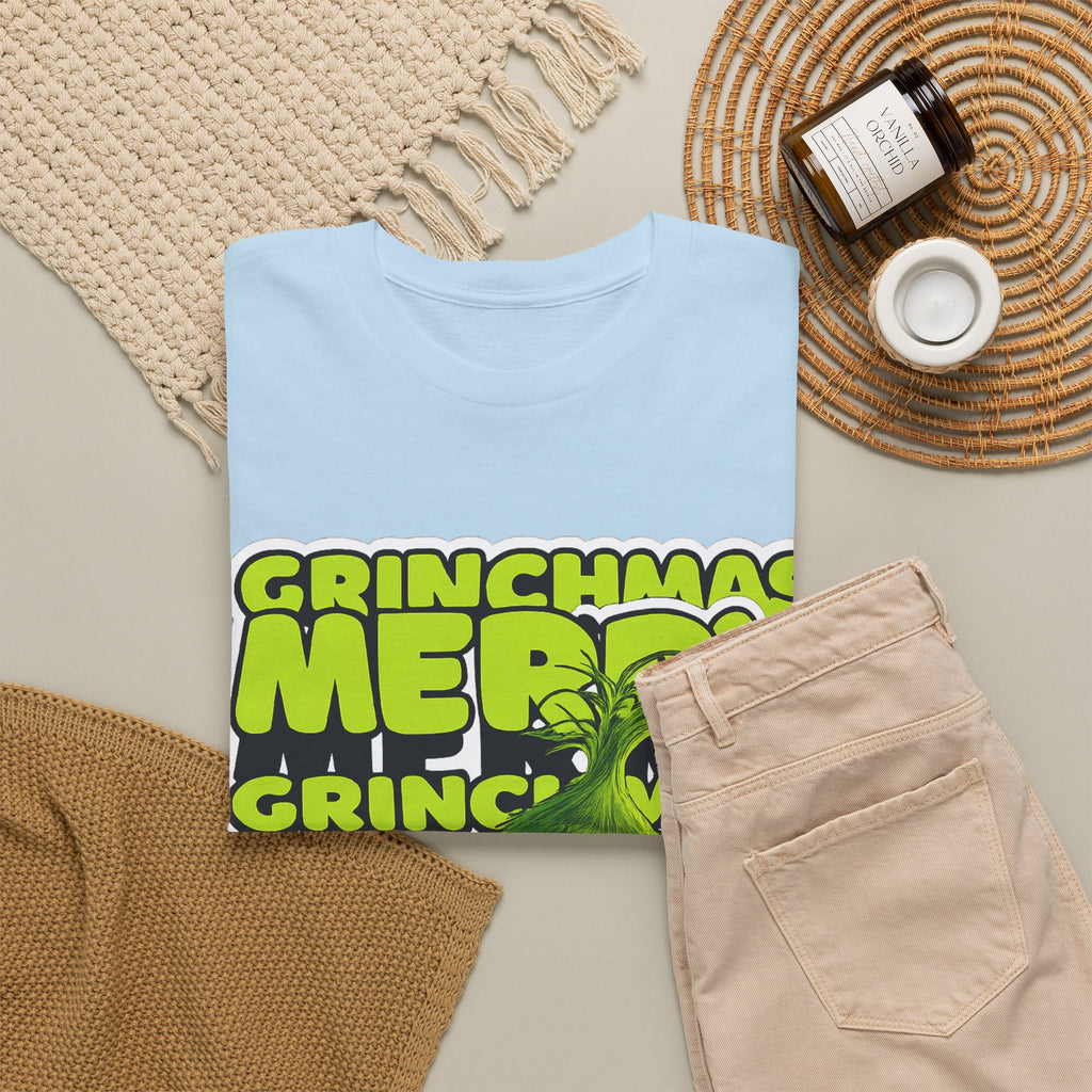 Grinchmas Merry Grinch Christmas Cotton T-Shirt / Tee