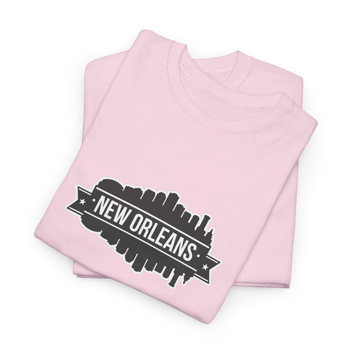 New Orleans Skyline T-Shirt – Retro Badge Cityscape Tee