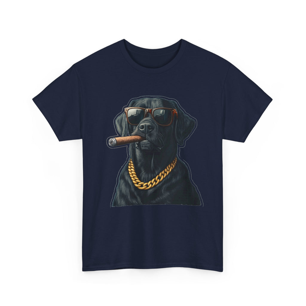 Cool Rottweiler Smoking Cigar Graphic Tee — Dog Lover Streetwear