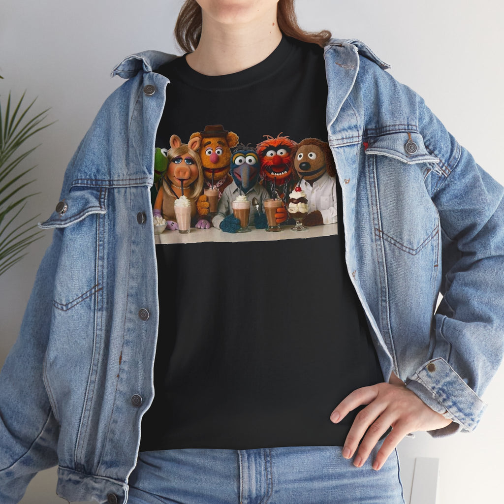 Muppet Cast Retro Poster Cotton T-Shirt