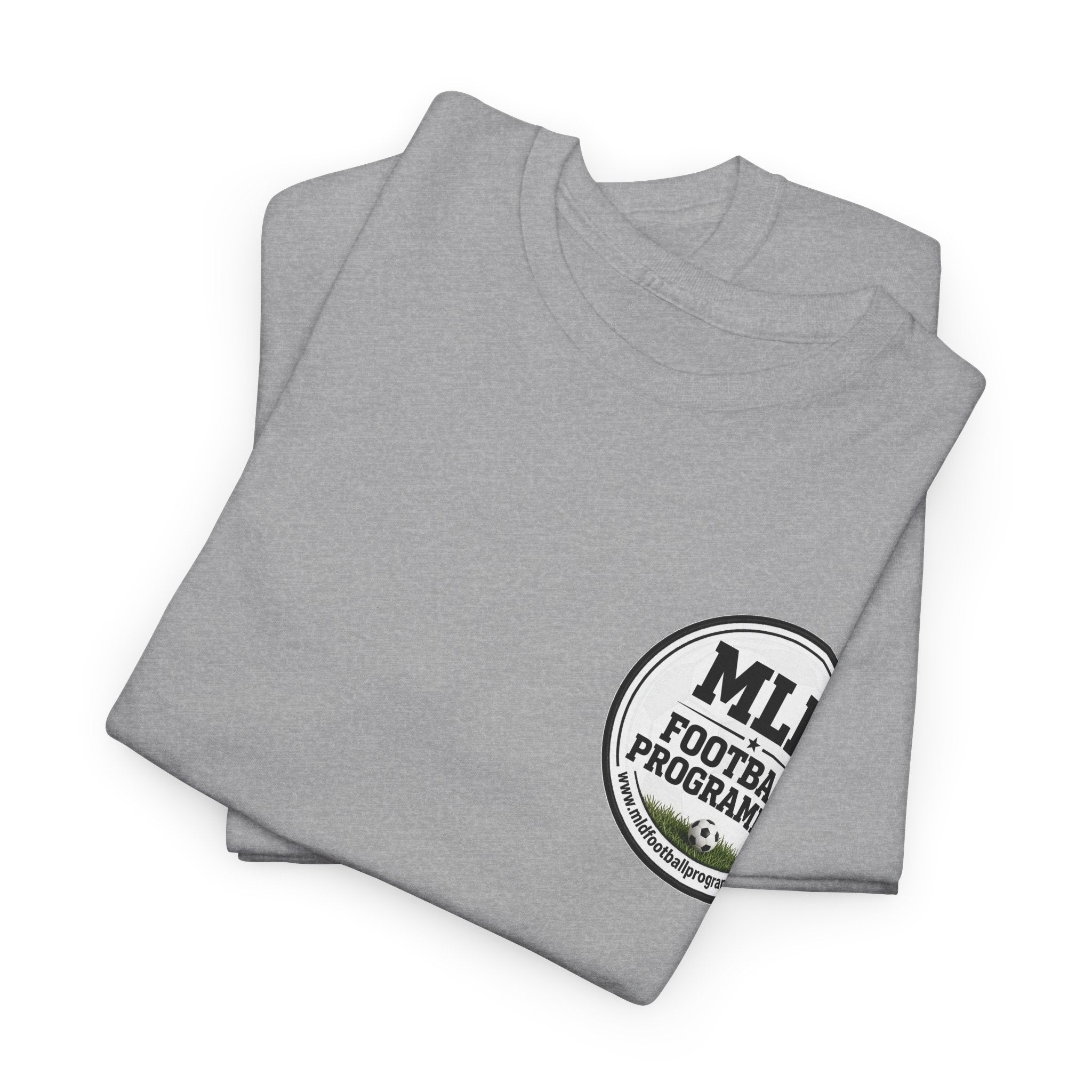 MLD Football Programmes Tee - Retro Logo Chest T-Shirt
