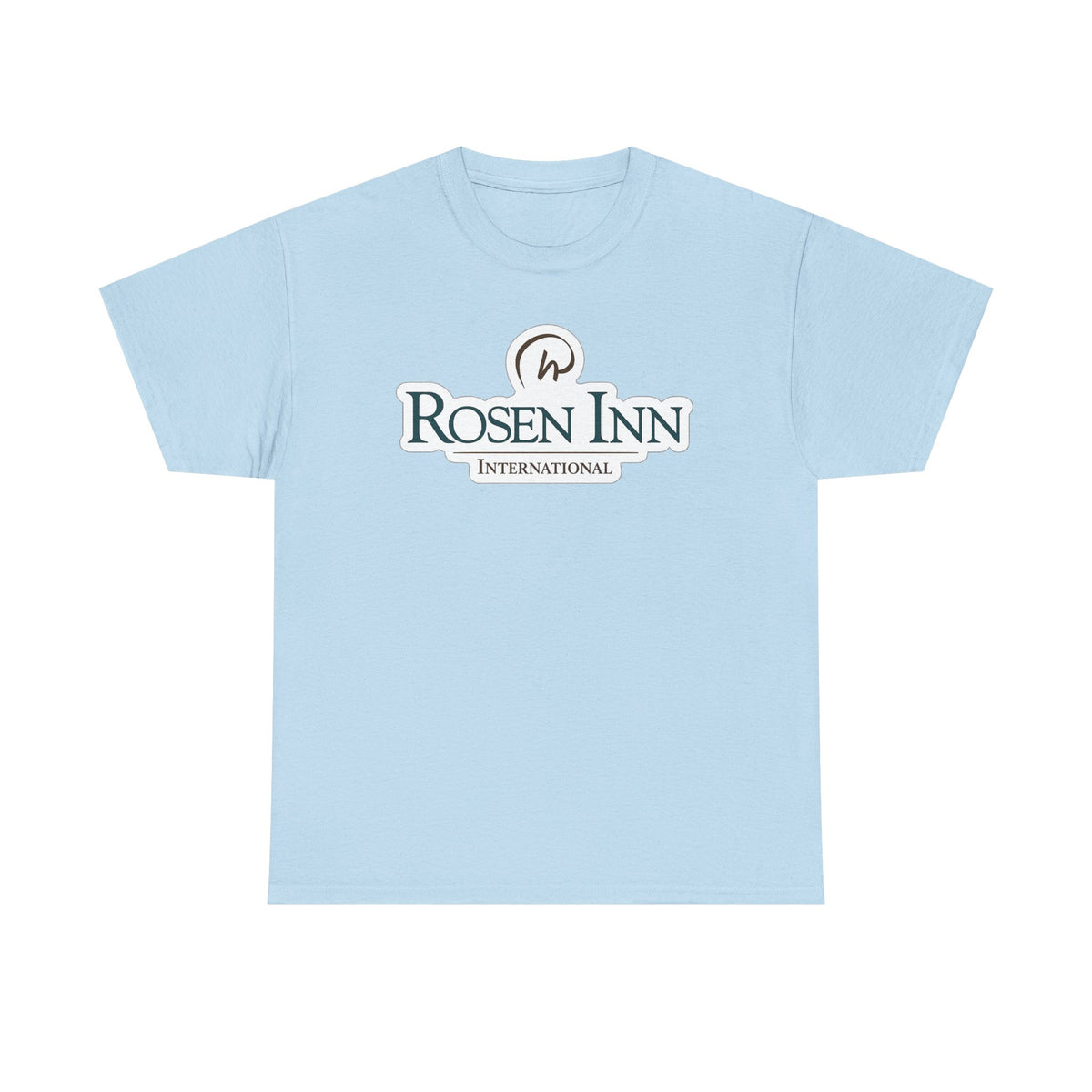 Rosen Inn International Inspired Logo Cotton T-Shirt Tee