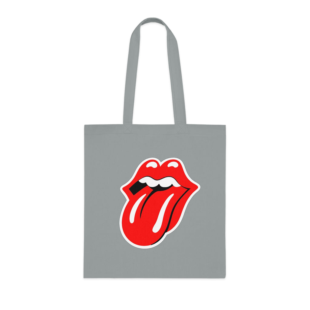 Rock Red Tongue Graphic Tote Bag