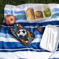 Soccer Splash Bento Lunch Box — Kids Sports Lunchbox
