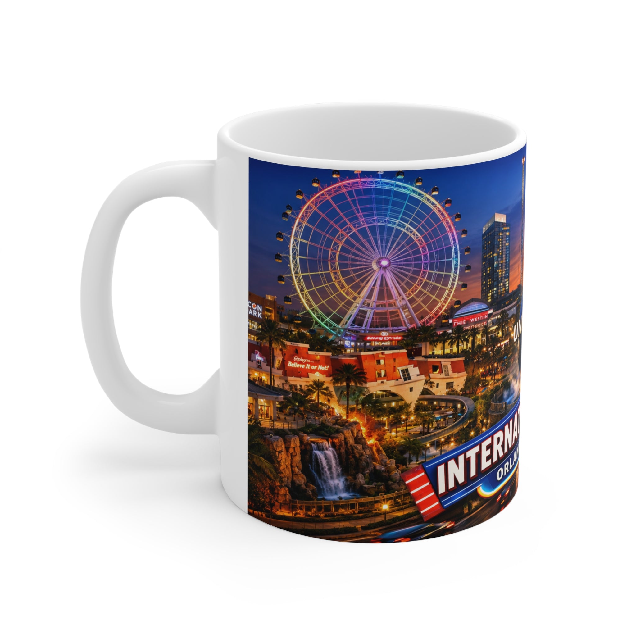 International Drive Orlando Mug — Ceramic Coffee Cup (11oz/15oz)