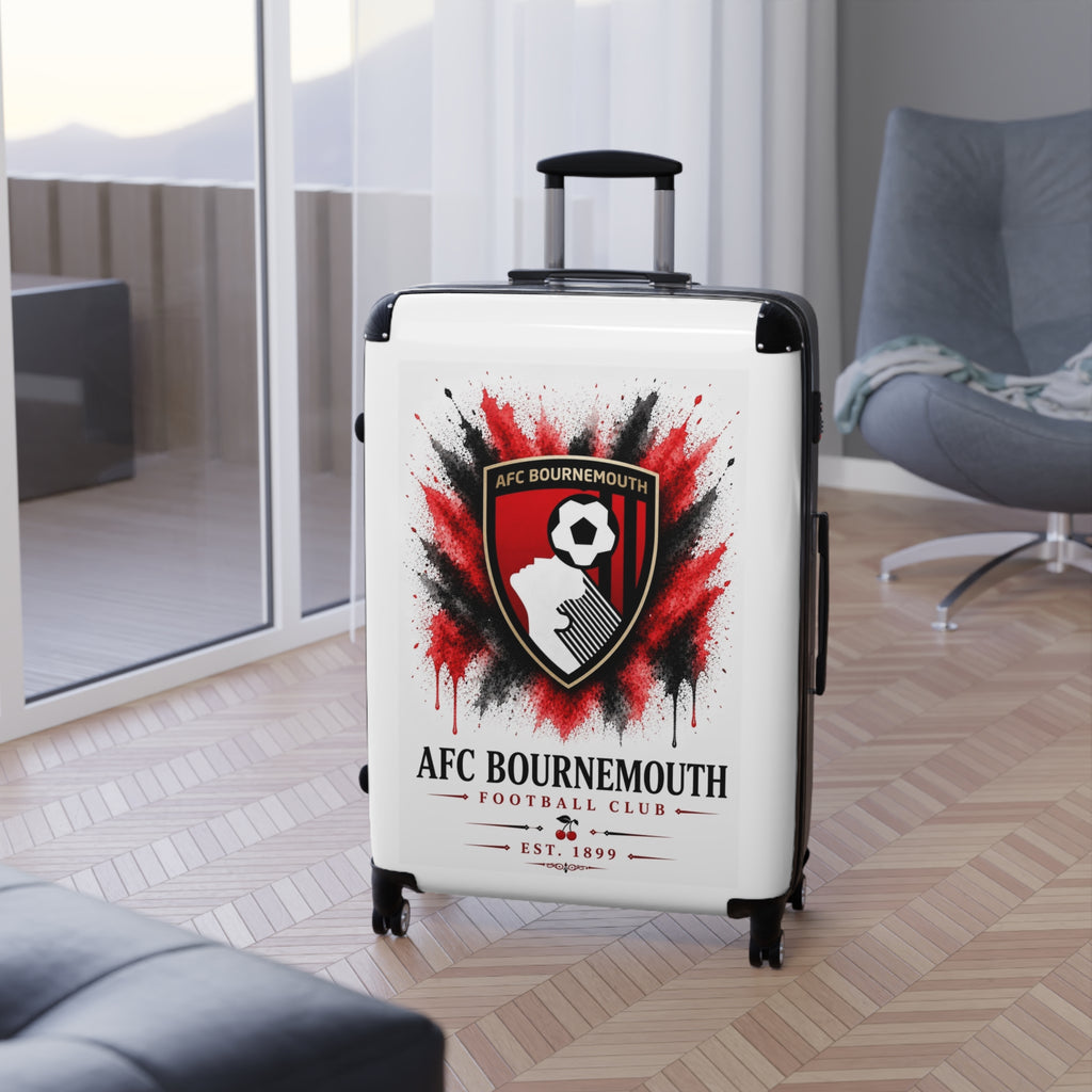 AFC Bournemouth Suitcase – Football Club Crest Cabin Luggage