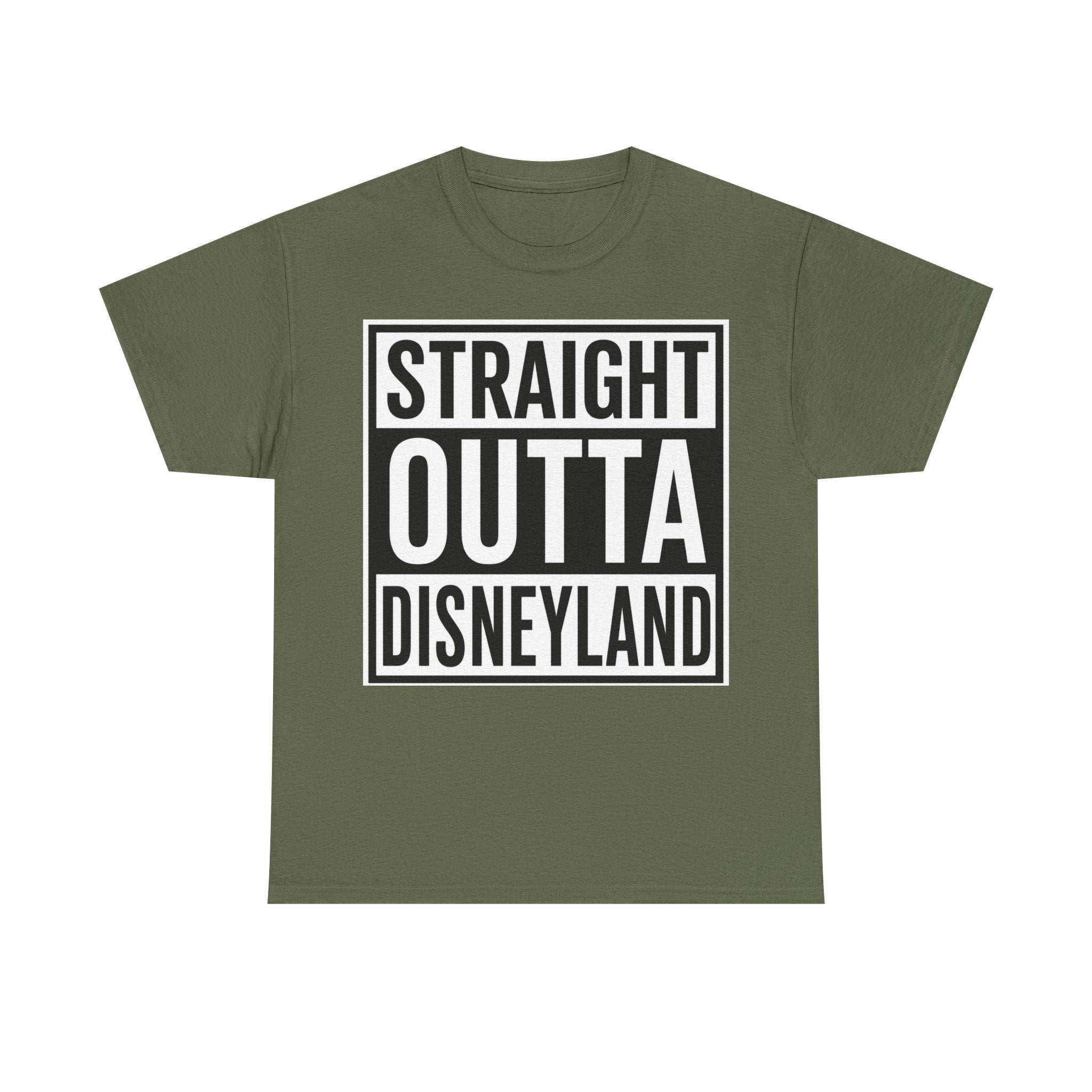 Straight Outta Disneyland T-Shirt — Funny Theme Park Vacation Shirt