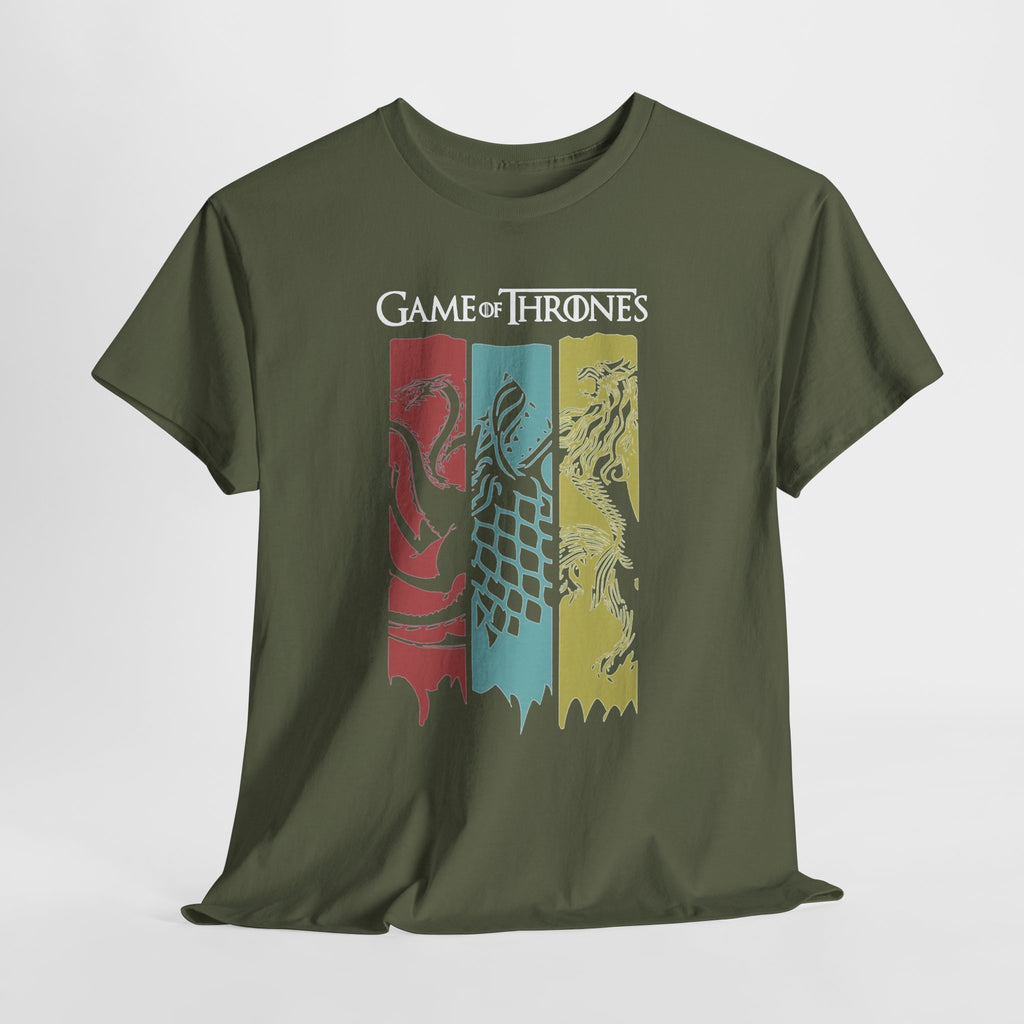 Game of Thrones House Sigils T-Shirt — Stark Lannister Tully Banner Tee