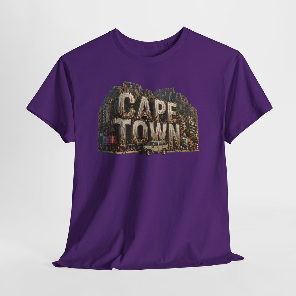 Cape Town Vintage Photo Tee — South Africa Travel Souvenir T-Shirt