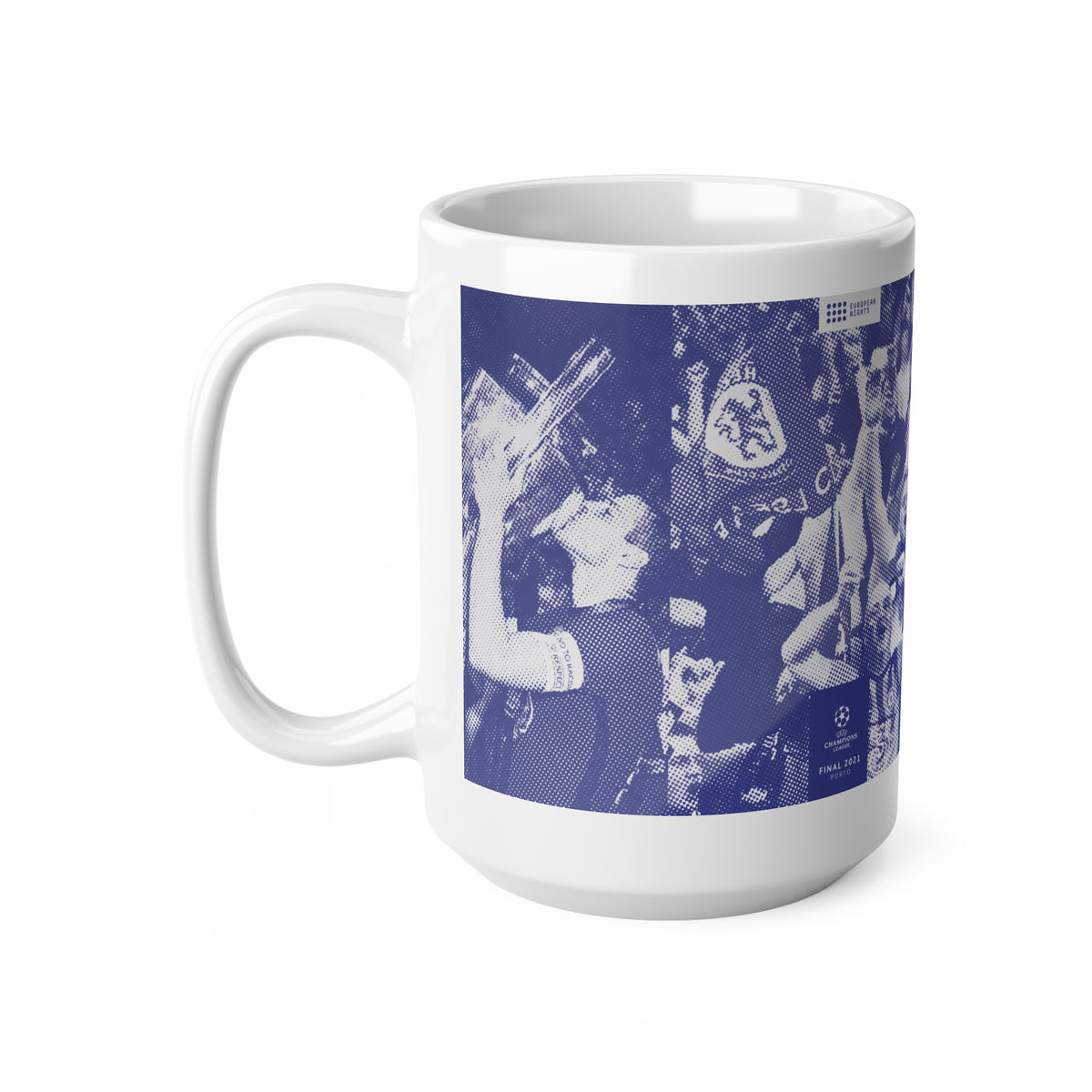 2021 Champions League Winners Programme Cover inspired Ceramic Coffee Mug — (11oz & 15oz)