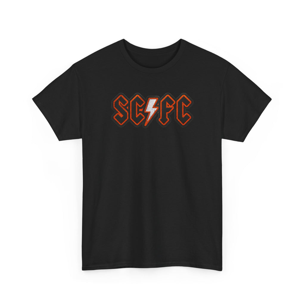 Salford City Inspired Logo T-Shirt — Retro Gothic Band-Style Tee