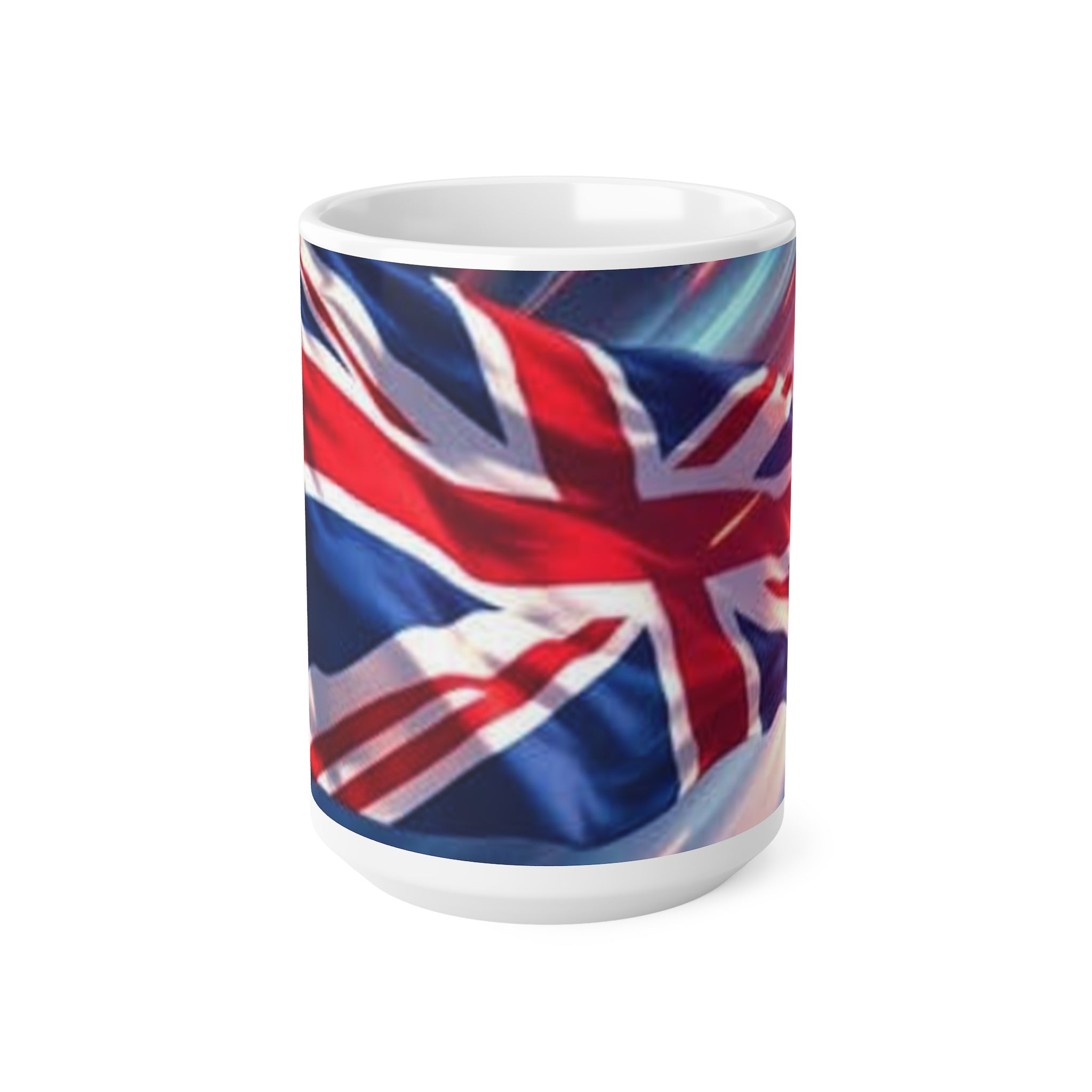 Union Jack Flag Ceramic Coffee Mug — British Flag 11oz & 15oz