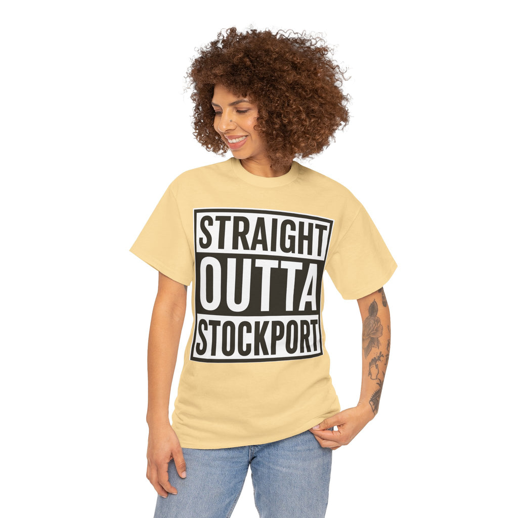Straight Outta Stockport T-Shirt — Bold City Pride Tee