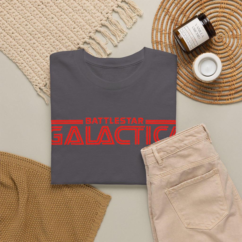 Battlestar Galactica Graphic Tee — "So Say We All" Viper Ship Sci‑Fi T‑Shirt
