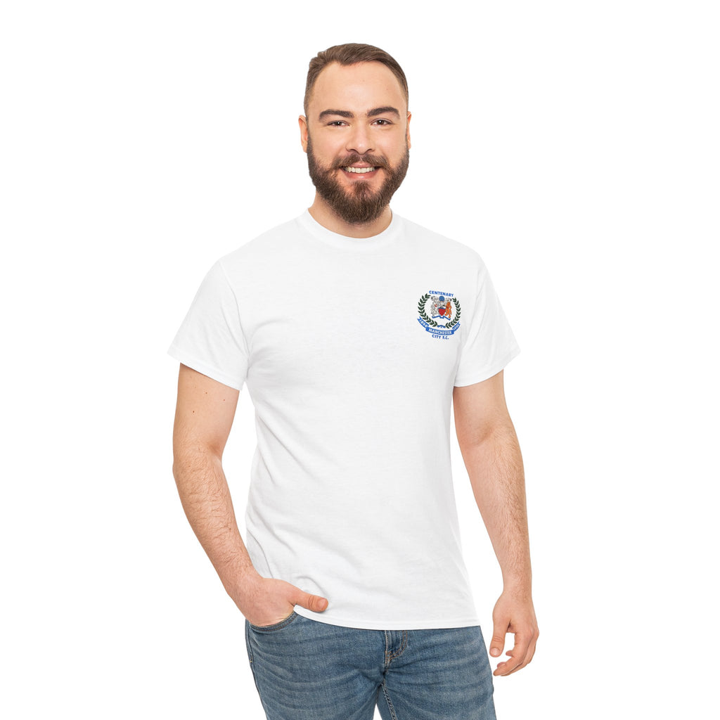 Centenary Manchester City FC Crest Tee — 1894–1994 Commemorative Shirt