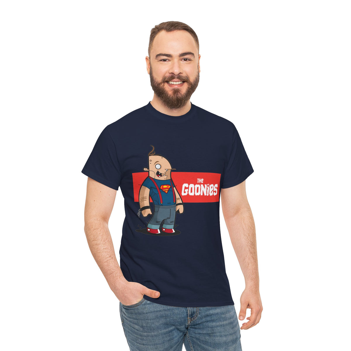 The Goonies Inspired Character Tee — Cartoon Sloth Graphic T‑Shirt