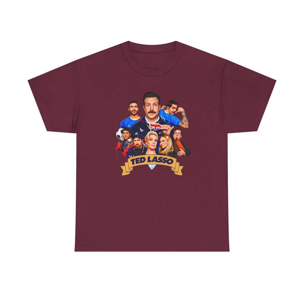 Ted Lasso Inspired Cast Graphic Tee — TV Show Fan Shirt