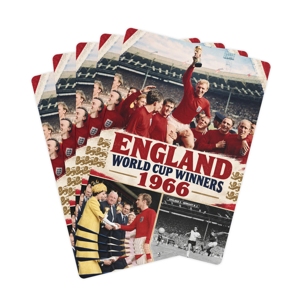 England World Cup Winners 1966 Playing / Poker Cards