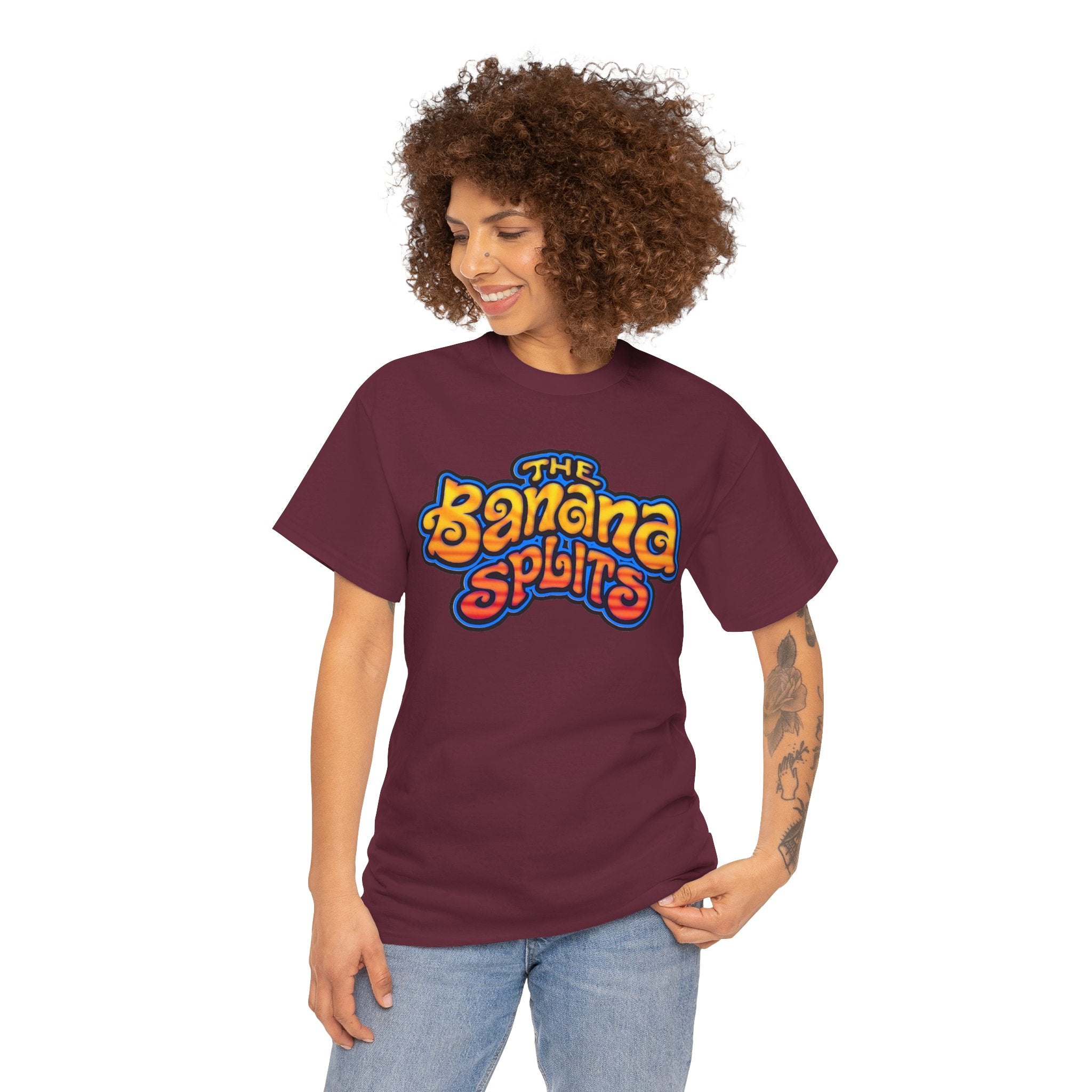 Banana Splits Logo Tee — Retro 70s Kids TV Graphic T-Shirt