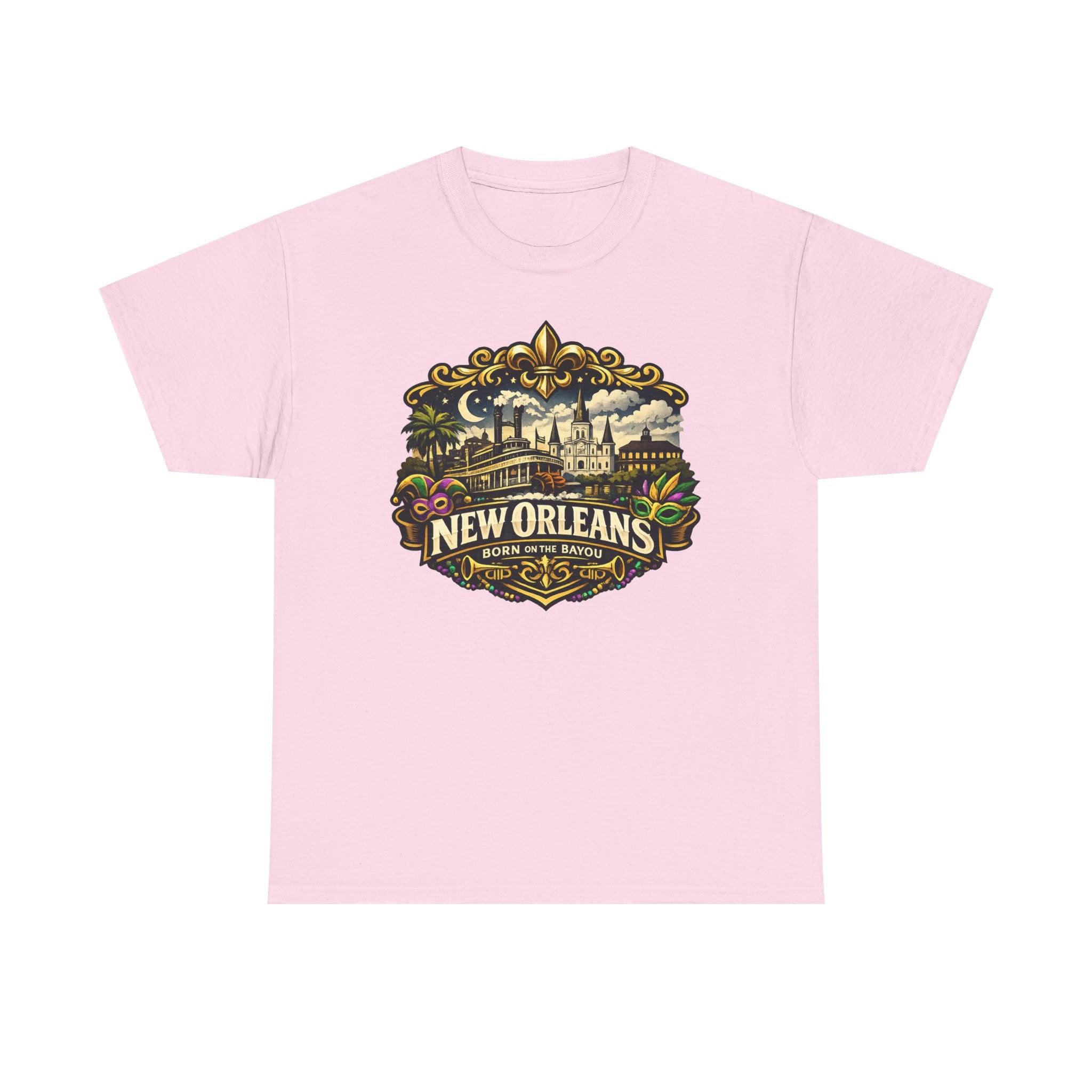 New Orleans Vintage Badge Tee — Crescent City Souvenir T-Shirt