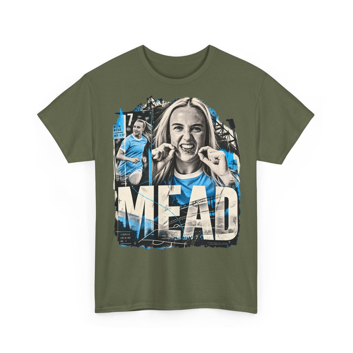 Beth Mead Unisex Heavy Cotton Tee