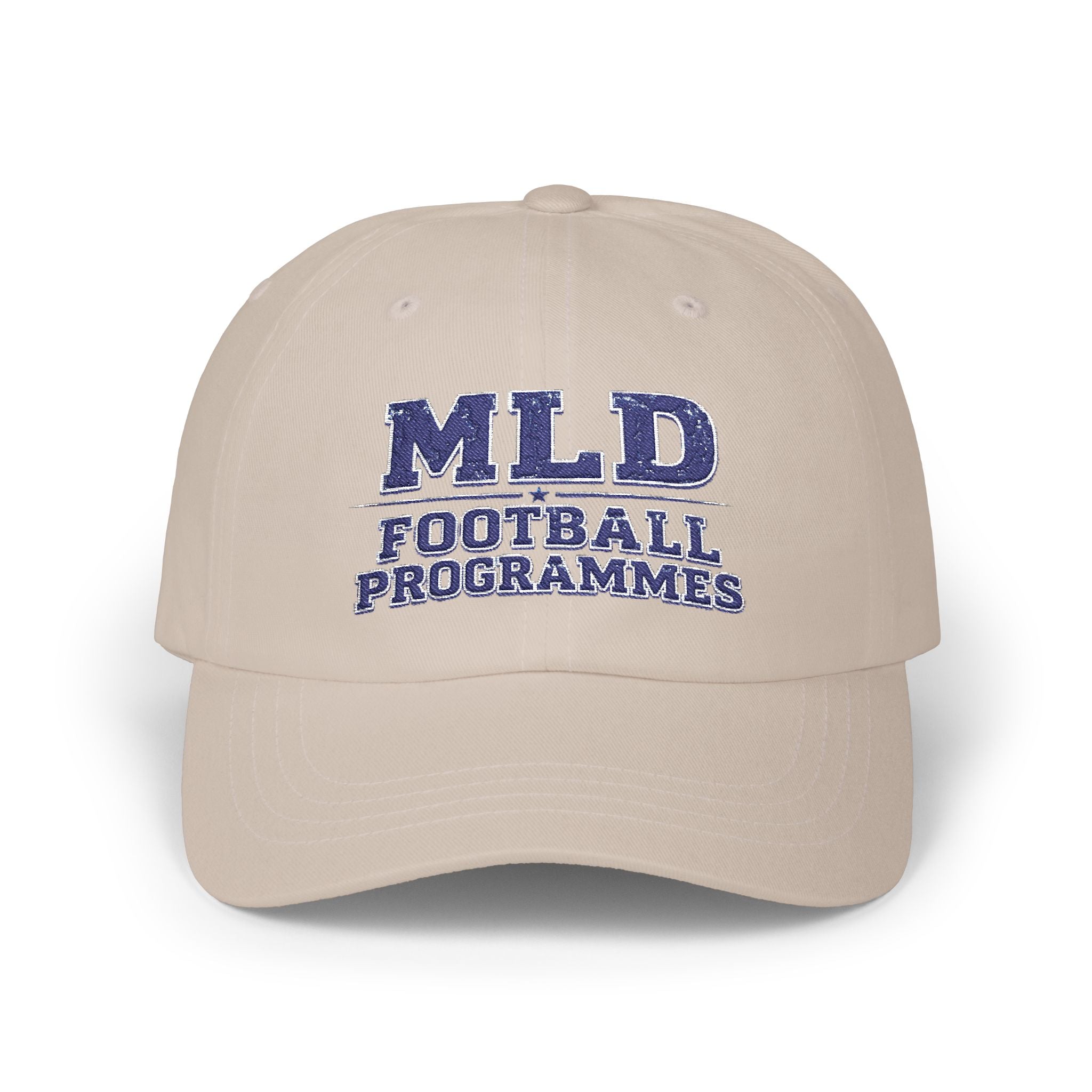 MLD Football Programmes Dad Cap — Vintage Sports Baseball Hat