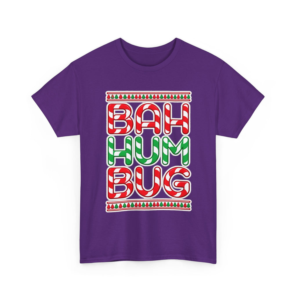 Bah Humbug Christmas Holiday Cotton T-Shirt