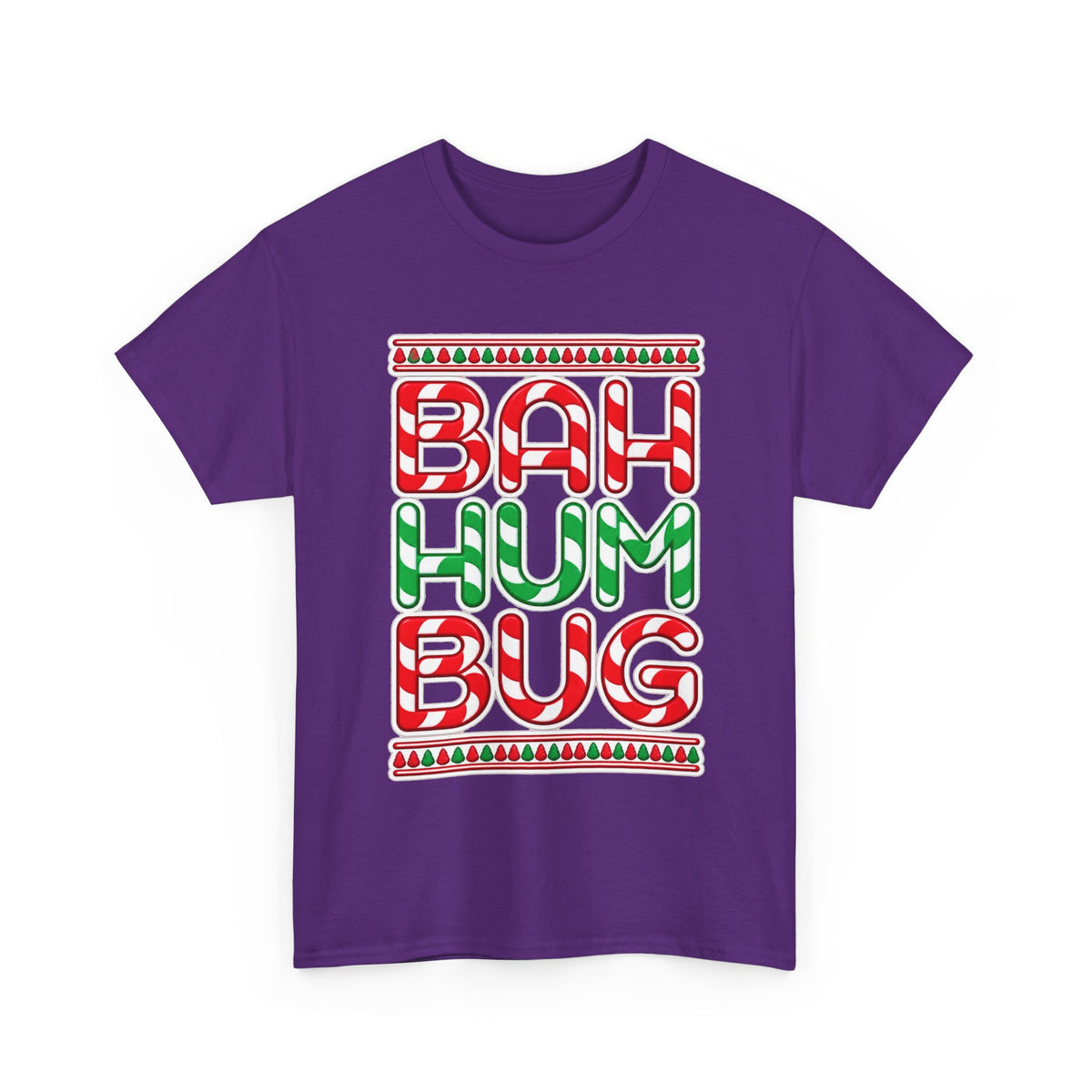 Bah Humbug Christmas Holiday Cotton T-Shirt
