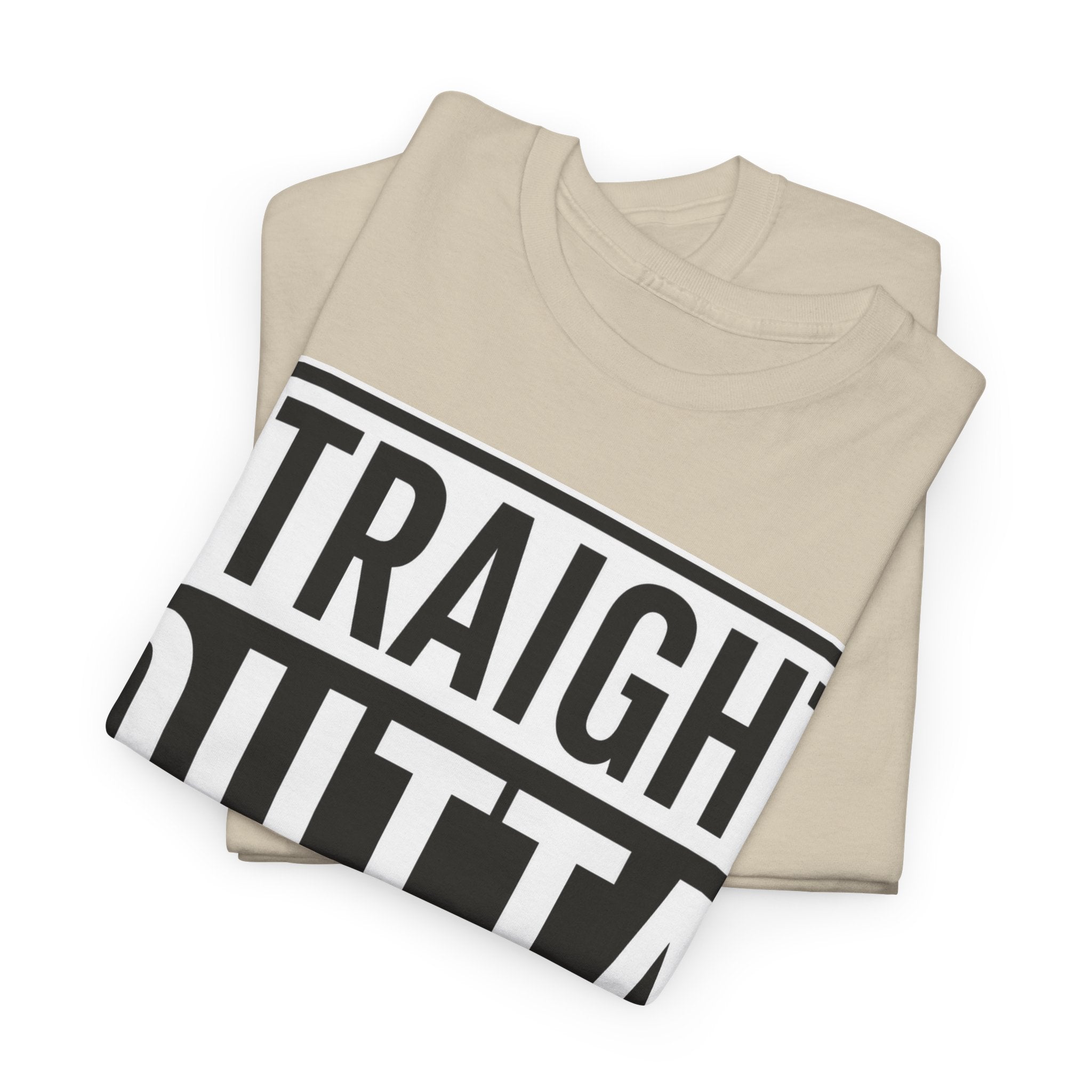 T-Shirt — "Straight Outta Mounjaro" Bold Typography Tee