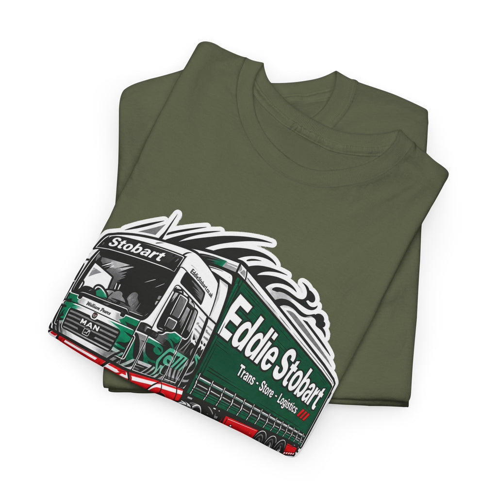 Eddie Stobart Truck Graphic Tee — Vintage Lorry Driver T‑Shirt