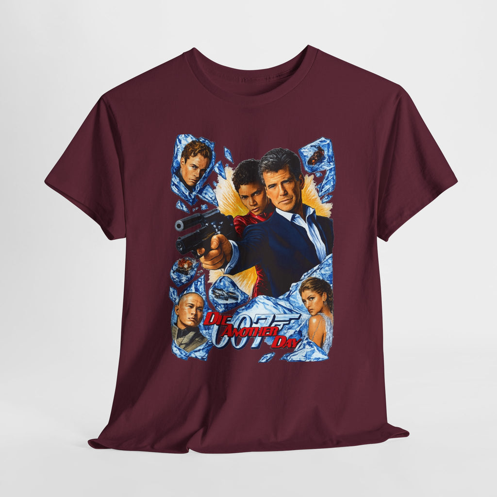 James Bond 007 Die Another Day Movie Poster Tee — Classic Spy Film Graphic T-Shirt