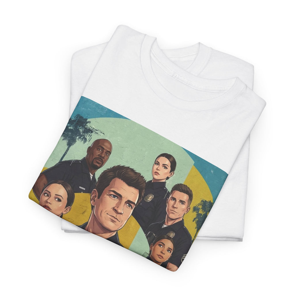 The Rookie TV Cast Graphic Tee — Vintage Poster Style Shirt