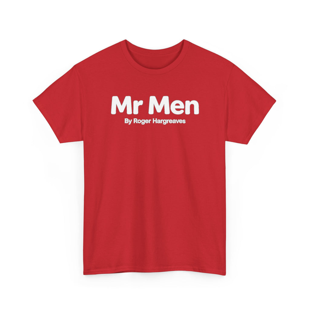 Mr Men T-Shirt – Retro 'Mr Men by Roger Hargreaves' Logo Tee