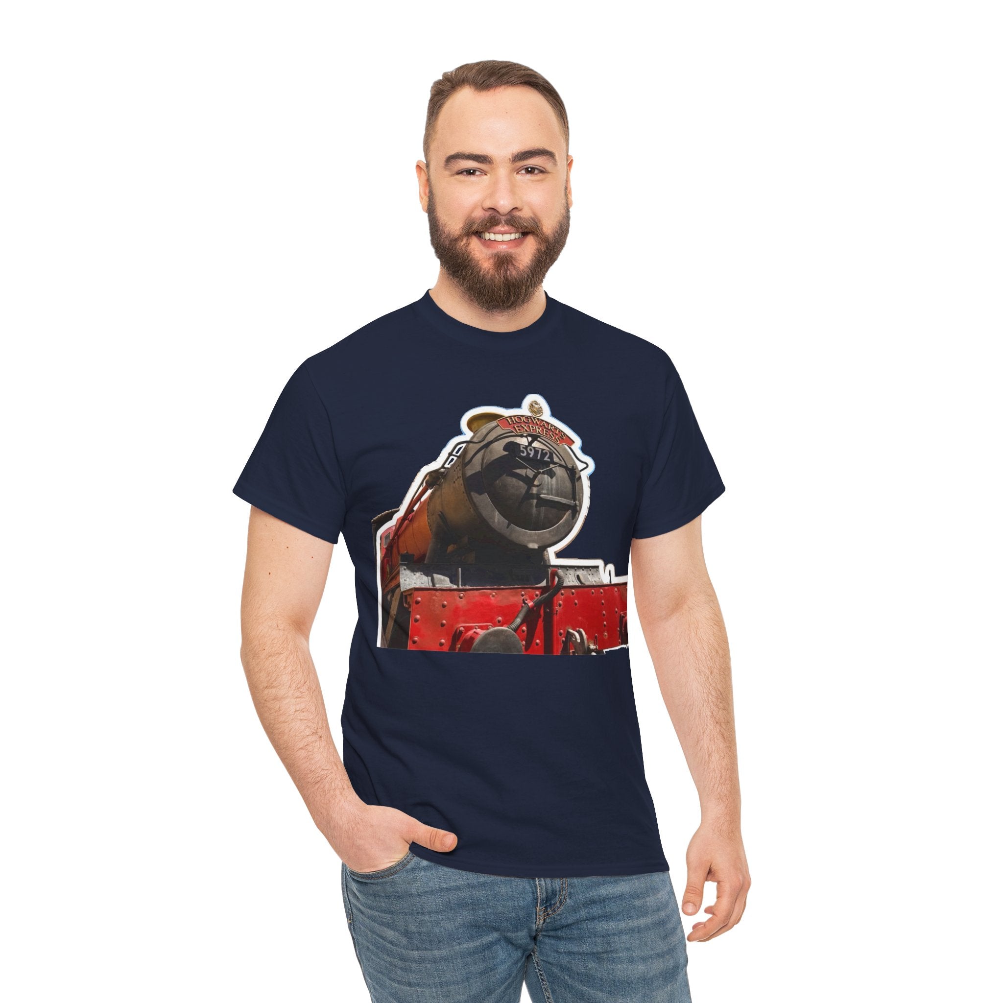 Hogwarts Express Steam Engine Train T-Shirt – Vintage Locomotive Graphic Tee