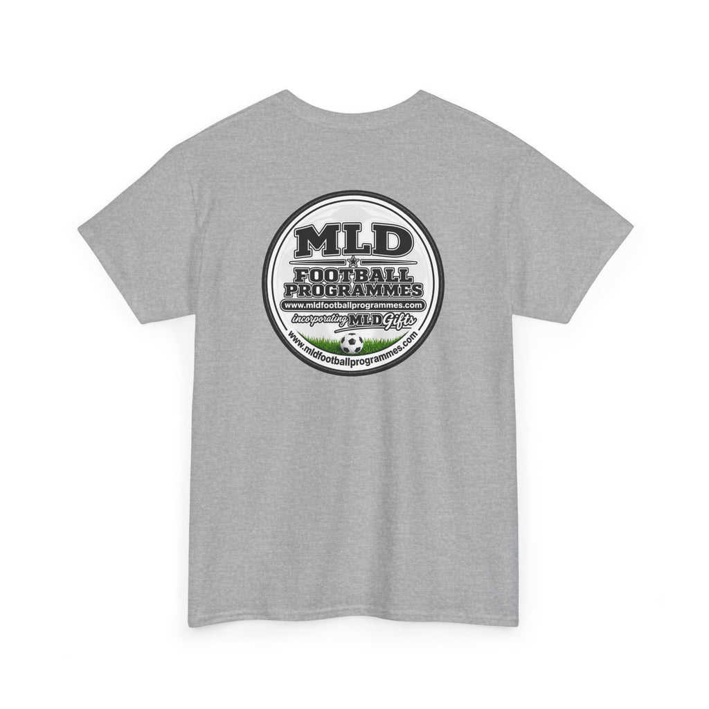 MLD Football Programmes Vintage Logo Cotton T-Shirt