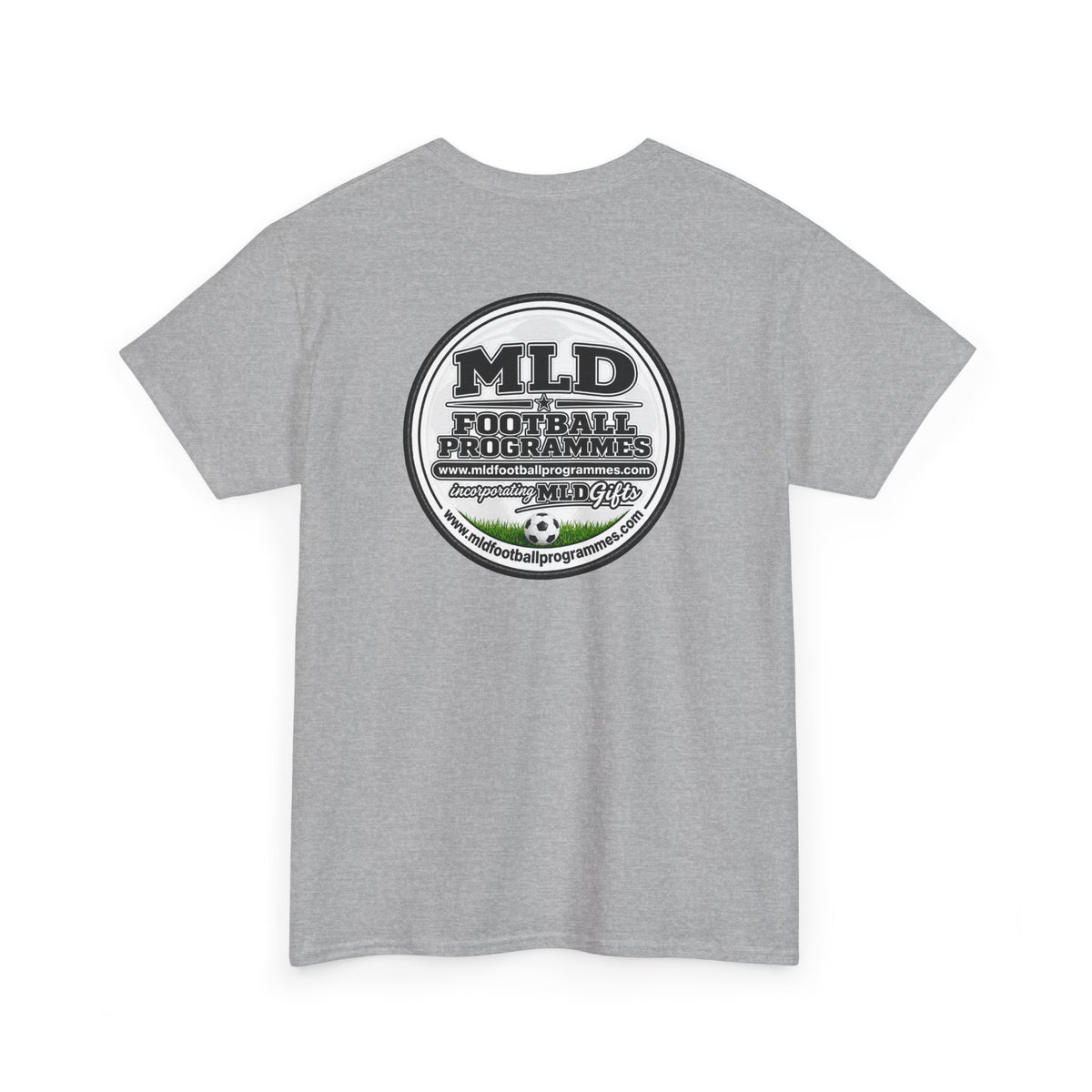 MLD Football Programmes Vintage Logo Cotton T-Shirt