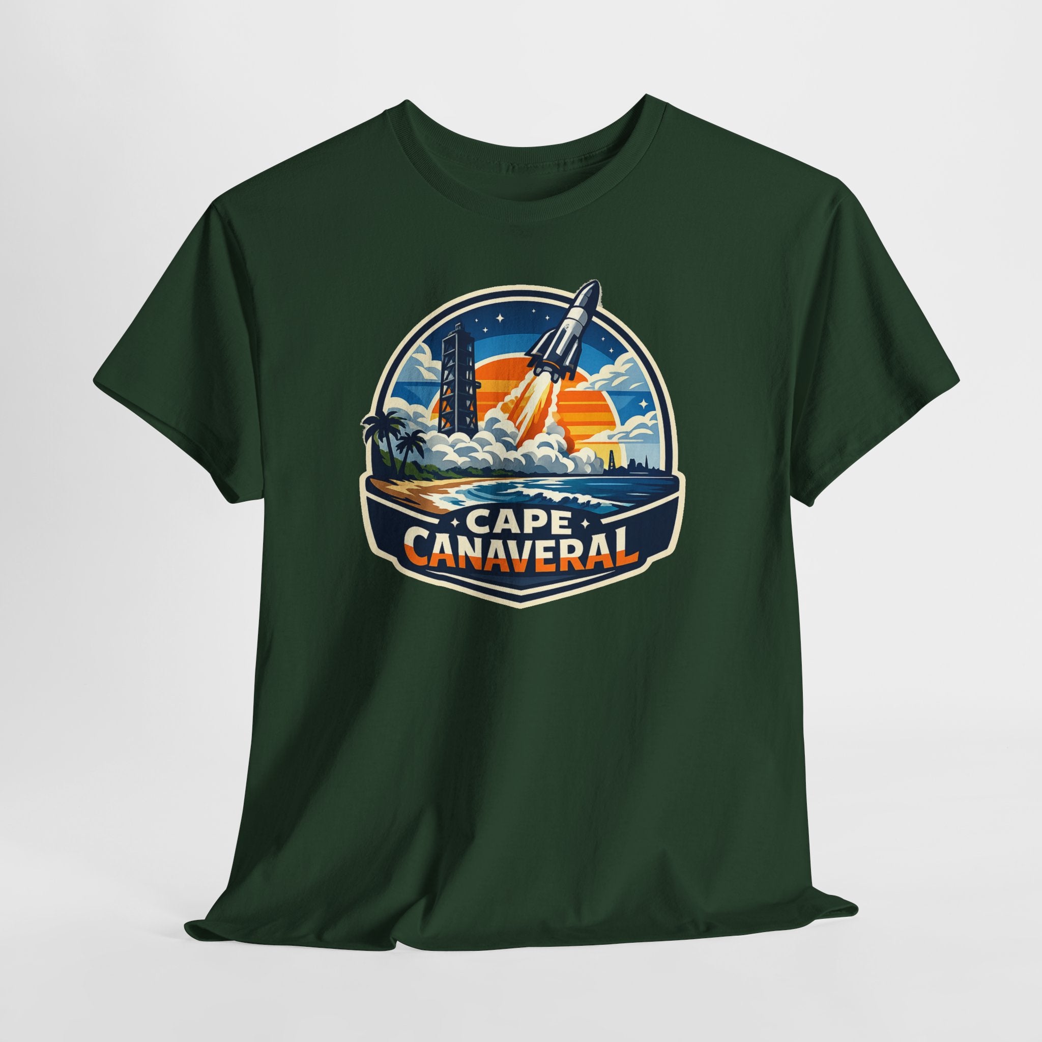 Cape Canaveral Rocket Launch T-Shirt