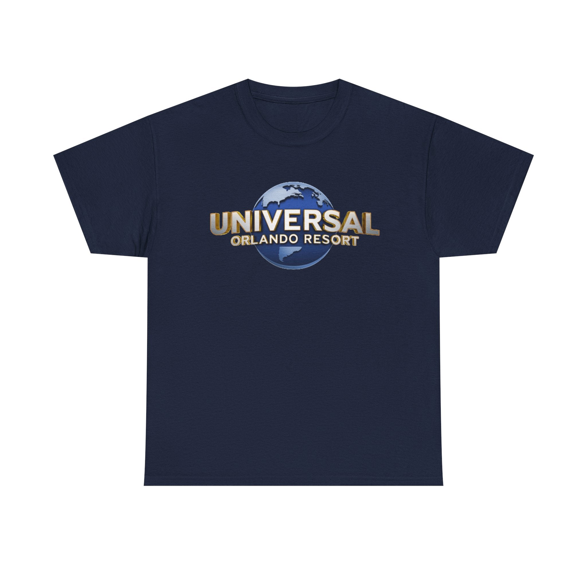 Universal Orlando Resort T‑Shirt — Retro Globe Logo Souvenir Tee