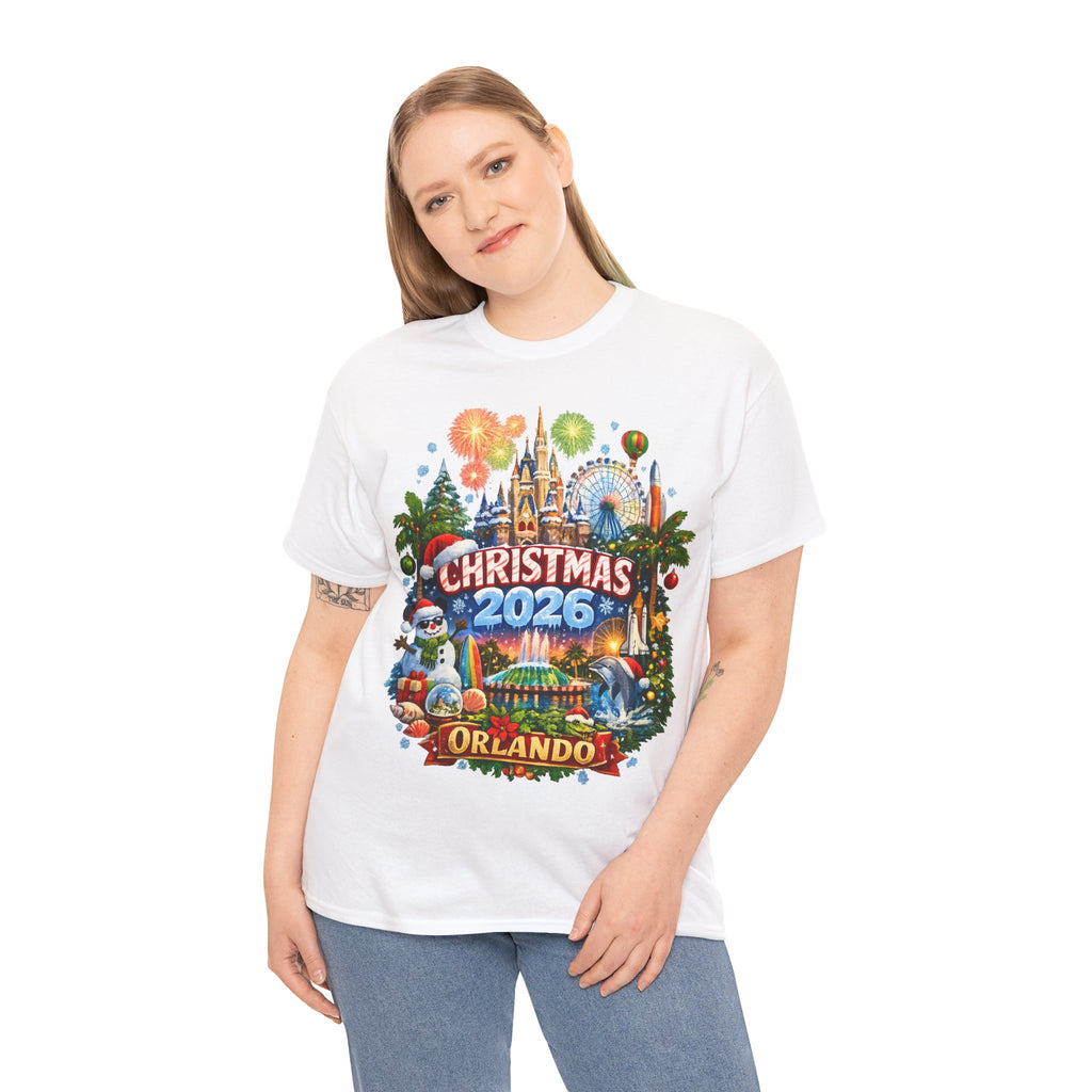 Christmas 2026 Orlando T-Shirt — Holiday Theme Park Souvenir Tee