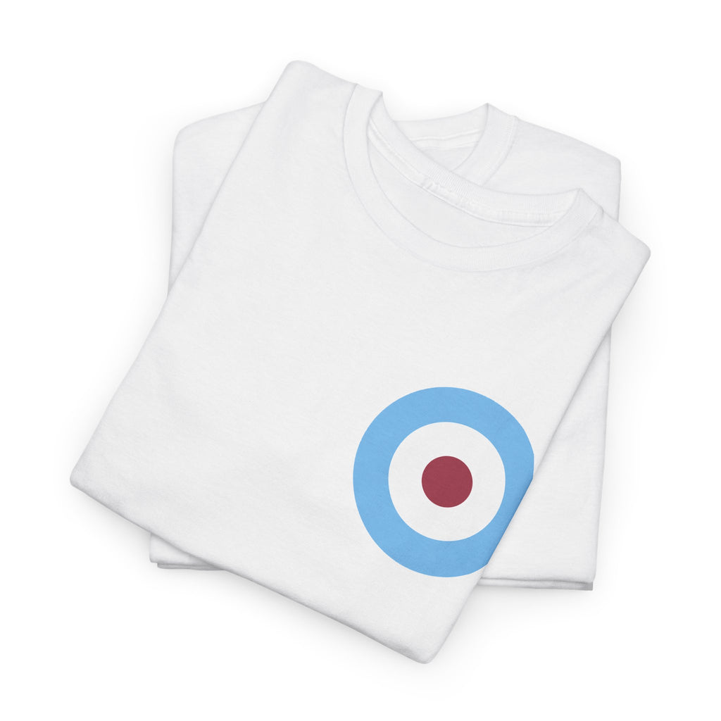 Manchester City Inspired Target Roundel Cotton T-Shirt