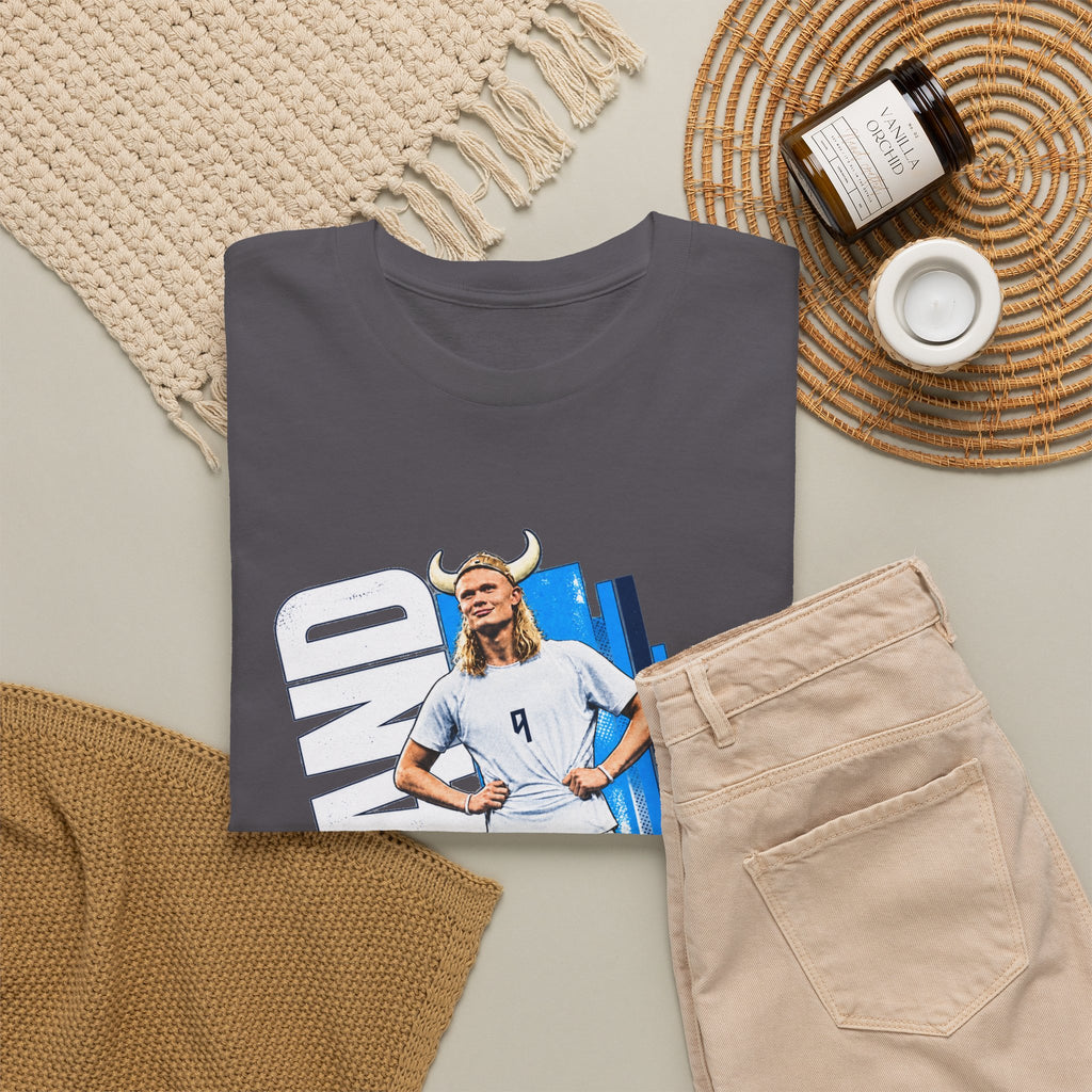 Erling Haaland Inspired Unisex Heavy Cotton Tee