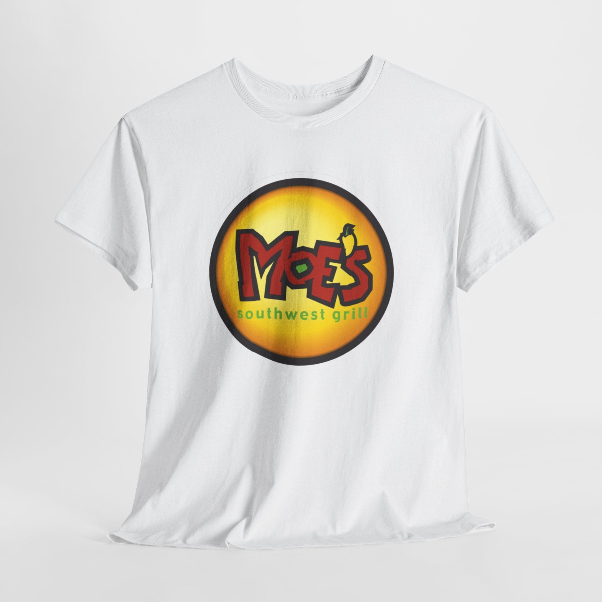Moe's Universal Inspired T-Shirt — "Moe's Southwest Grill" Logo Tee